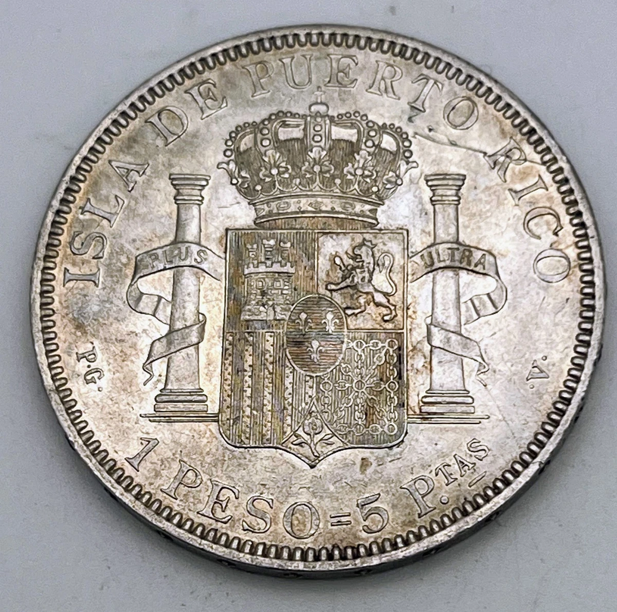 1895 Year Puerto Rican Coins for sale | eBay