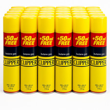 Butane Gas Refill Clipper Universal Lighter Fuel 300ml Pack for All Gas Lighters