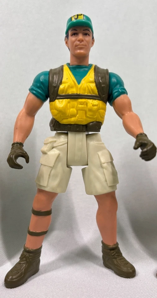 Lote de figuras de acción Jurassic Park Kenner: Eddie Carr, Nick VanOwen, Ian Malcolm  Foto 3 de 4