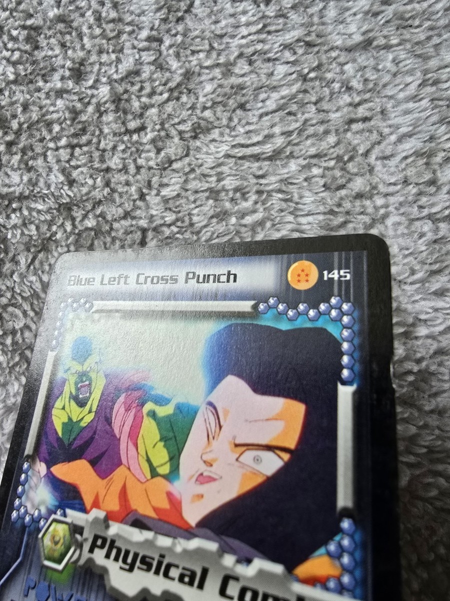 DBZ Dragon Ball Z Blue Left Cross Punch 145 CCG Unlimited Cell
