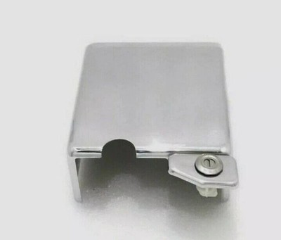Royal Enfield BATTERIEABDECKUNG, CHROM & SCHLOSS für BULLET 350/500 & CLASSIC...