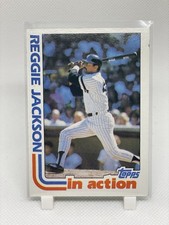 1982 Topps - In Action Reggie Jackson #301