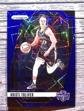 2024 Panini Prizm WNBA #12 Kristi Toliver Blue Velocity Prizms