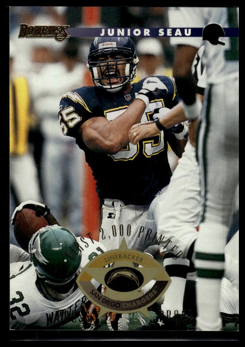 1996 Donruss #86 Junior Seau Press Proofs