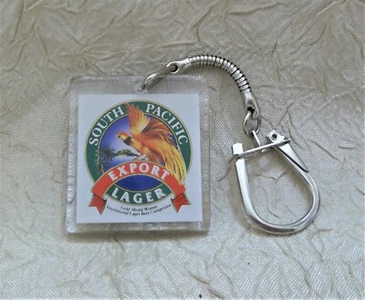 South Pacific Export Lager Key Ring Acrylic Keychain