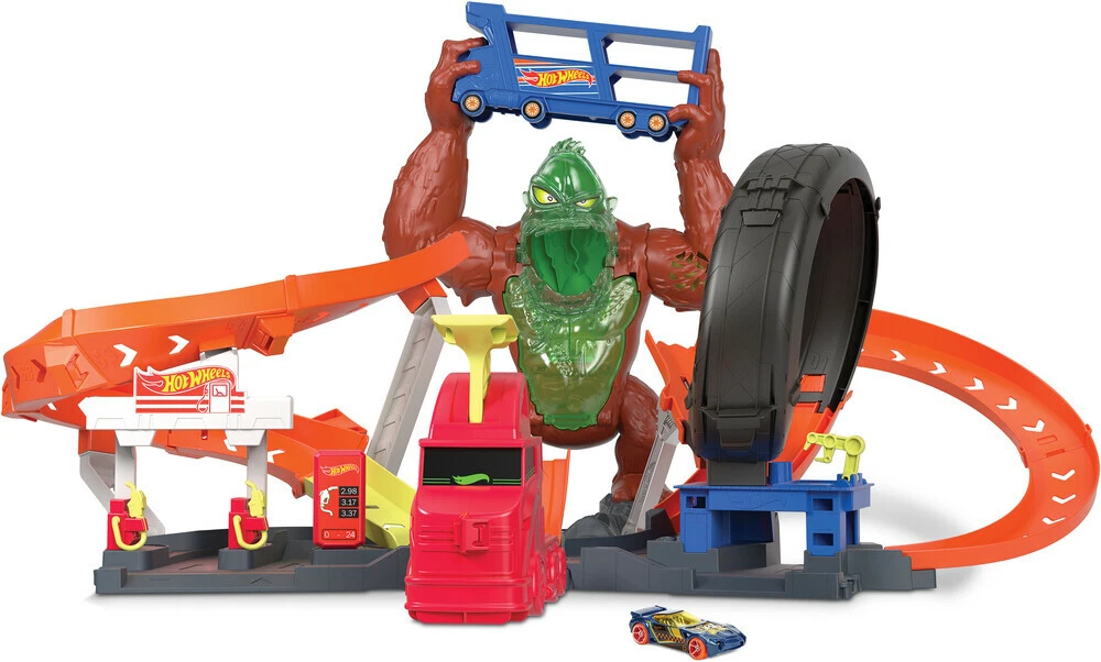 Hot wheels hotsell race track dinosaur