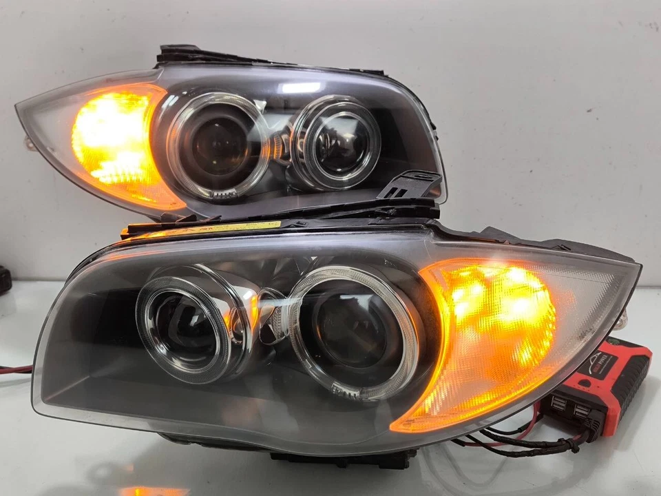 Lâmpadas para faróis dianteiros BMW 1 Series SMOKE XENON HID 135i 116i 118i E81 E82 E87 - Imagem 3 de 4