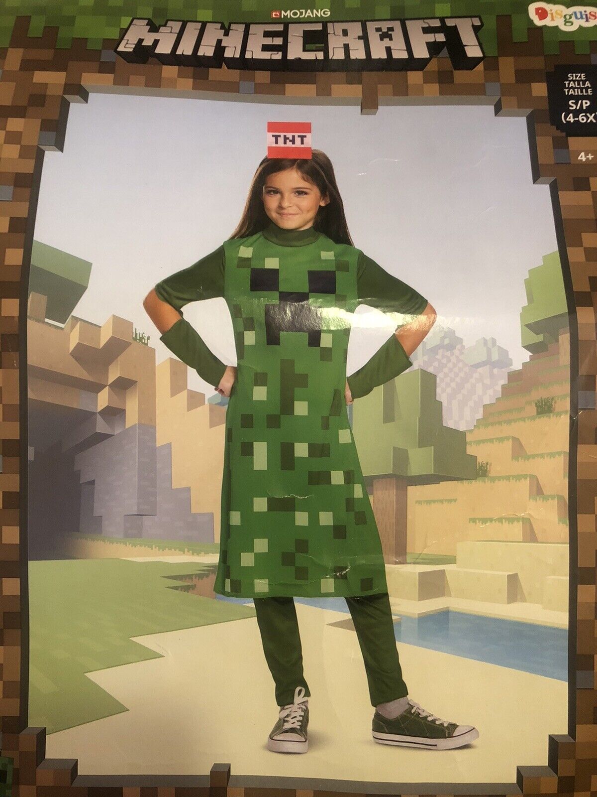 Creeper Girl Classic Costume MineCraft Halloween … - image 1