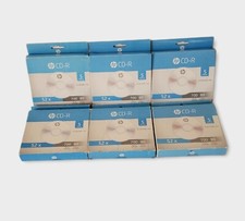 HP CD-R 52X 700MB 80 Minute Blank CDs 5 Per Pack-30 Total-Lot of 6 Packages