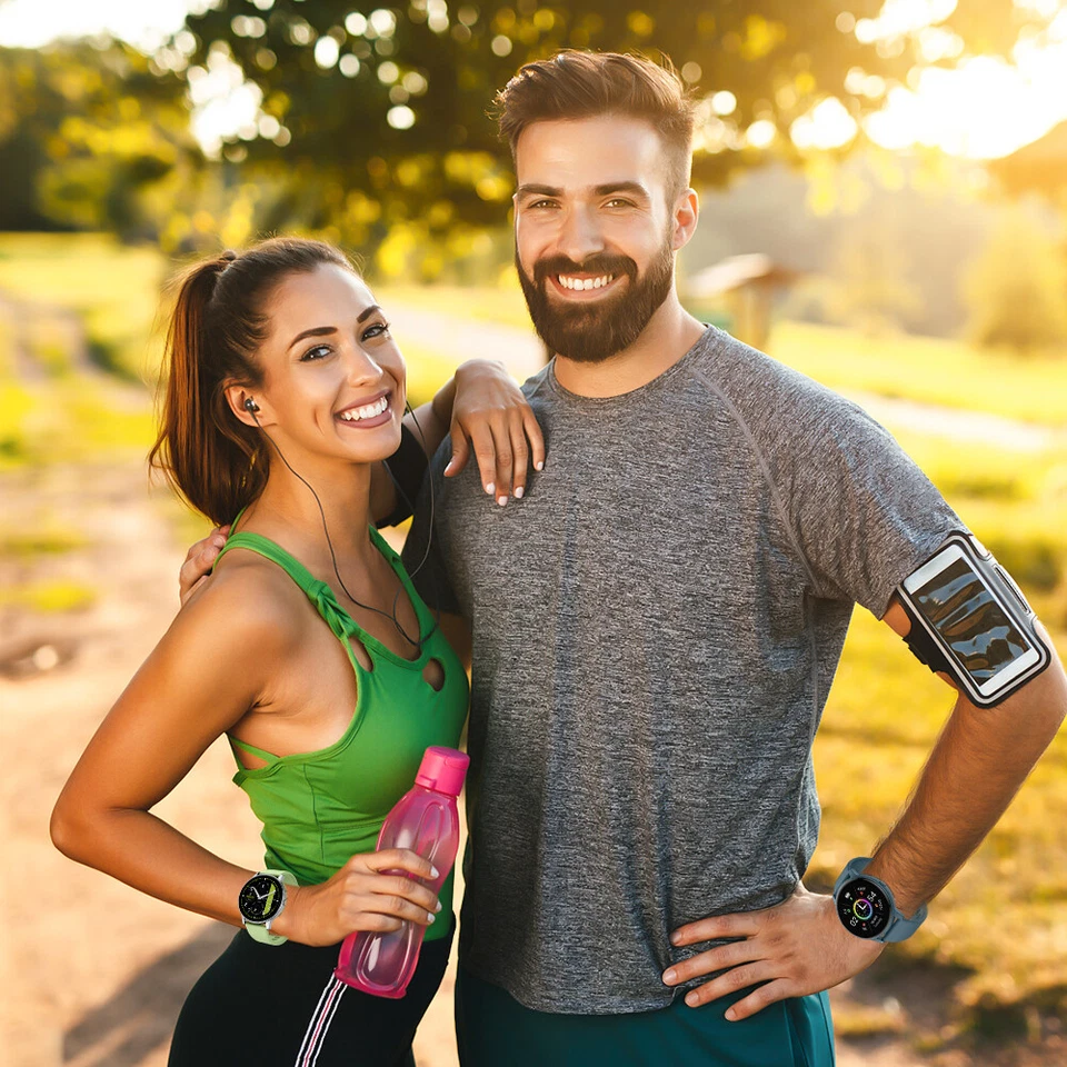 Smart Watch Men Full Touch Fitness Tracker Waterproof Women Smartwatch For Phone - Image 2 of 4