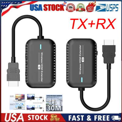60Hz 1080P HDMI Wireless Extender Video Transmitter and Receiver Kit Long Range
