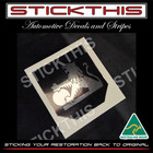 <!--F#f_0-->Wheel Hub Cap Decal Sticker - Suit Holden HZ Kingswood SL, WB Ute and Panelvan<!--F/-->