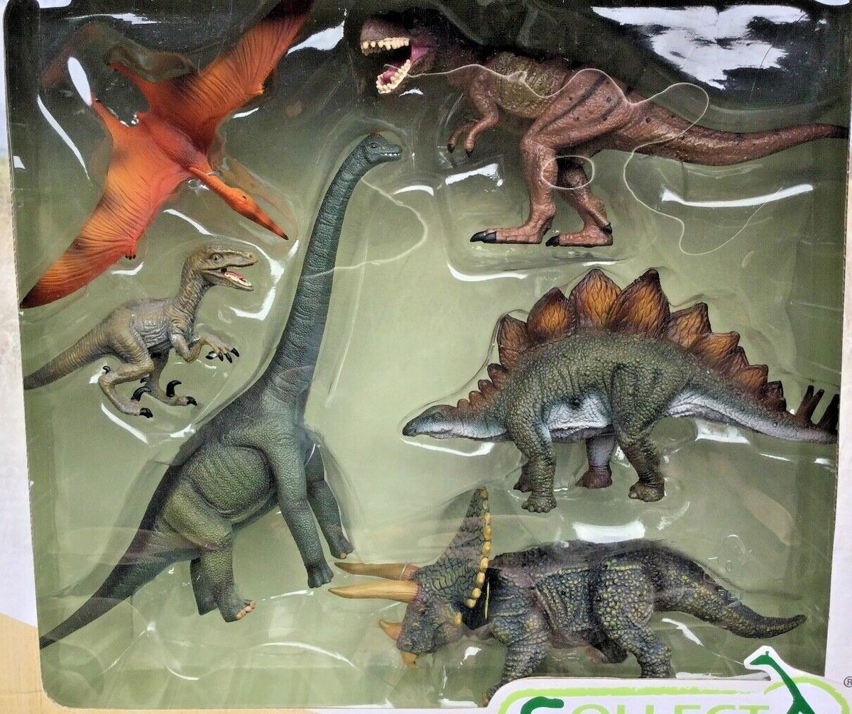 COLLECTA MINATURES PREHISTORIC COLLECTION OF DINOSAURS GIFT