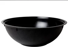 Fineline Settings Reform 320 oz High Profile Bowl, 16", Black | 25/Case
