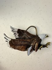 VINTAGE AMERICAN BALD EAGLE BELT BUCKLE THE GREAT AMERICAN CHICAGO BUCKLE 1979