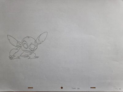 Walt Disney TV Animation Kunst Cel Produktion Zeichnung Lilo & Stitch - Stitch #76