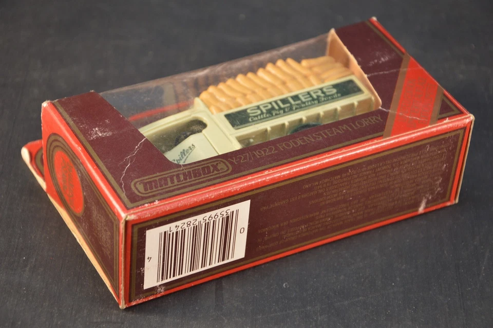 MATCHBOX 1986 MODELS OF YESTERYEAR 1922 FODEN STEAM LORRY Y-27 SCALA 1/72 - Immagine 4 di 4