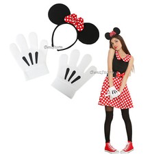 NEW Disney Minnie Mouse Ears Gloves Adult Costume Kit DRESS NOT INCLUDED