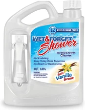 Shower Cleaner Spray Multi-Surface Weekly Application Requires No Scrubbing, Ble