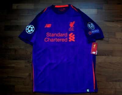 Authentic 2018/19 Liverpool Purple Away Jersey Jordan Henderson