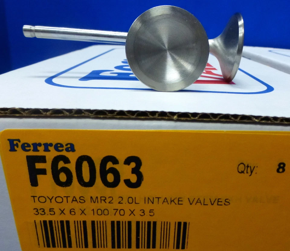 Válvula turbo Ferrea 6000 Toyota MR2 Celica 2.0L 3SGT GEN 3 3S-GT 1990-98 Foto 4 de 4