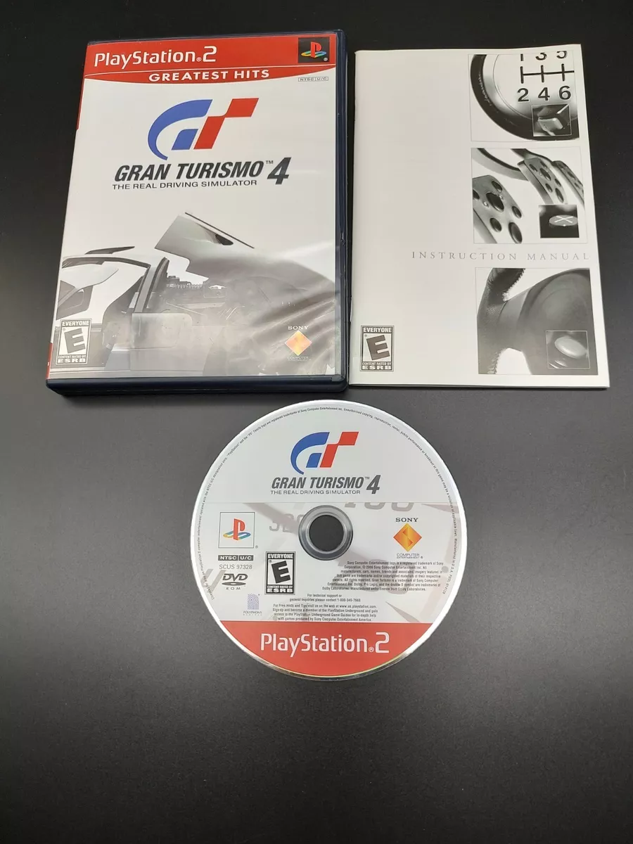 Playstation 2 / Gran Turismo 4, Sony SCUS-97328