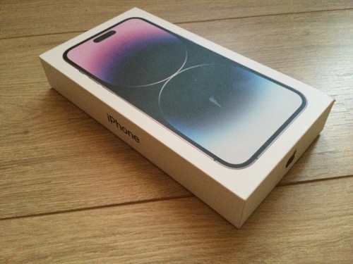 iPhone 14 pro max 256 GB unlocked original box shattered rear 90% battery