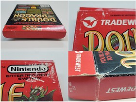 Double Dragon Nintendo NES Box and Manual Only *