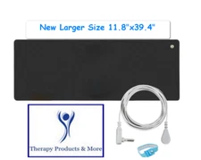 Earthing Universal Mat Kit w/ Grounding Cable-New Larger Size! +Body Wrist Band