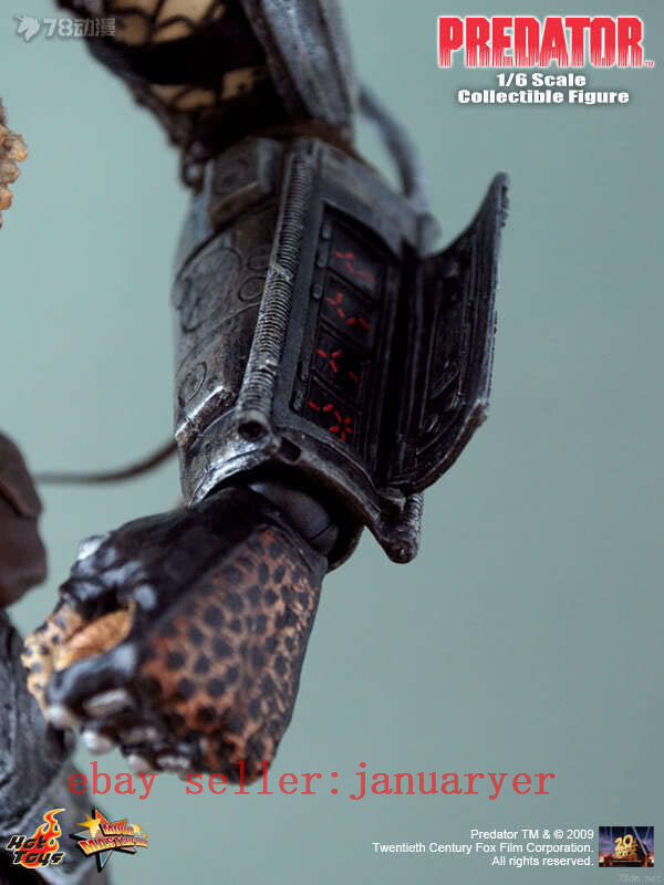 Perfect Hot Toys Mms90 1/6 Predator Yuanzu Predator P1 1.0 Action