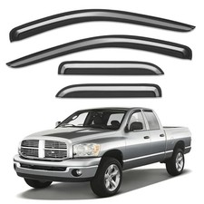 Window Rain Guard for Dodge Ram 1500 2002-2008 Quad Cab,RAM 2500/3500 03-09