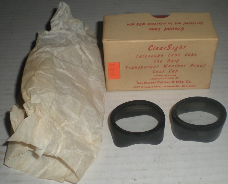 ClearSight Telescope Lens Caps Low Profile Widefield Redfield NEW IN BOX