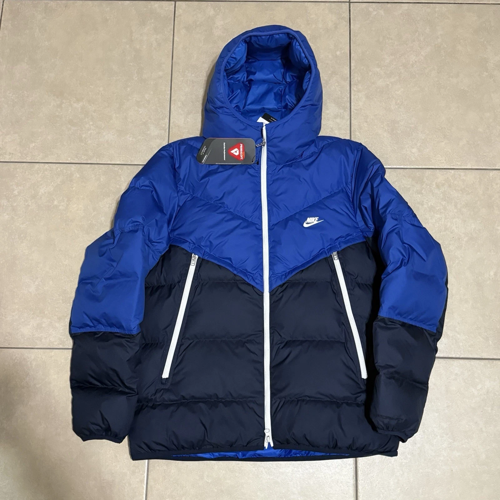 Nike Sportswear Storm-FIT Windrunner Puffer Jacket Blue Size L NEW* DR9605-480