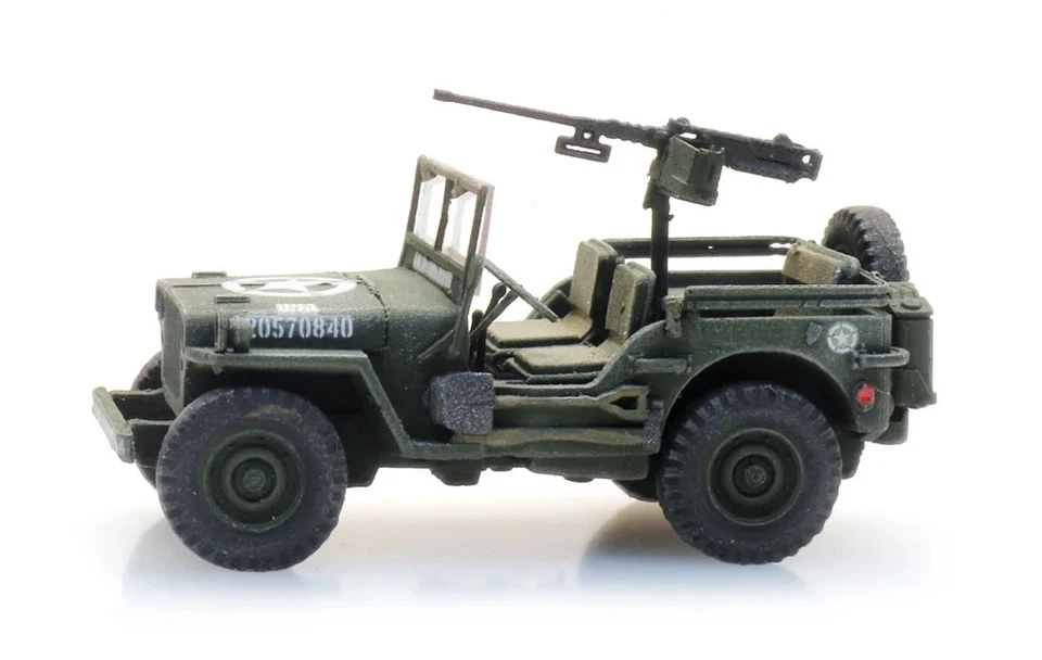 Artitec 6870580 1/87 H0 US Willys Jeep MP Maquette Résine Neuf - Photo 1/1