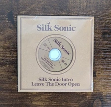 Silk Sonic CD New Sealed - Limited Edition  Leave The Door Open Rare Single 