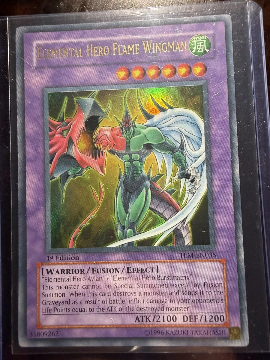 Elemental HERO Flame Wingman Yu-Gi-Oh! TCG Individual Trading Card