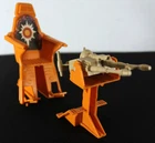 1982 Vintage MOTU Masters of the Universe Castle Grayskull Throne & Cannon USED