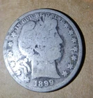1899 Barber Half Dollar Y109