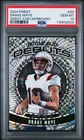 2024 Topps Finest Debut Drake Maye #D-3 Checkerboard RC Patriots PSA 10