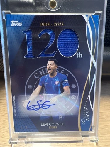 24-25 Topps Chelsea Lineage 120 Years Anniversary Levi Colwill 5/5