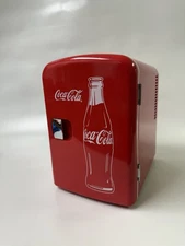 Coca-Cola Retro Mini Fridge Official Licensed Product Vintage Refrigerator