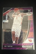 2020-21 Panini Prizm Draft Picks - Obi Toppin #7 Purple Wave Prizm (RC)