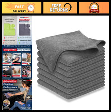 Ultra Absorbent Microfiber Cleaning Cloths - 8 Pack 12.5x12.5 Streak-free Sh Ultra Absorbent Microfiber Cleaning Cloths - 8 Pack 12.5x12.5 Streak-free Sh