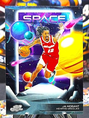 2025-26 Topps Chrome Cosmic #SW-3 Ja Morant Space Walk Purple Refractor #/150