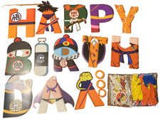 Birthday party supplies banner,cake topper cupcake toppers ,balloons