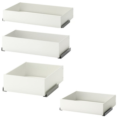 IKEA KOMPLEMENT Schublade weiß Kleiderschrank Aufbewahrung Auszug Schubladeneinsatz Organizer