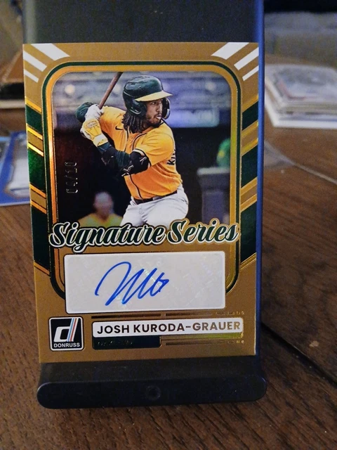 2026 Donruss Josh Kuroda-Grauer Signature Series Gold Autograph /10