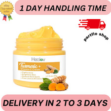 Turmeric Face Cream for Face  Body, All Natural Turmeric Skin Brightening,1.7oz