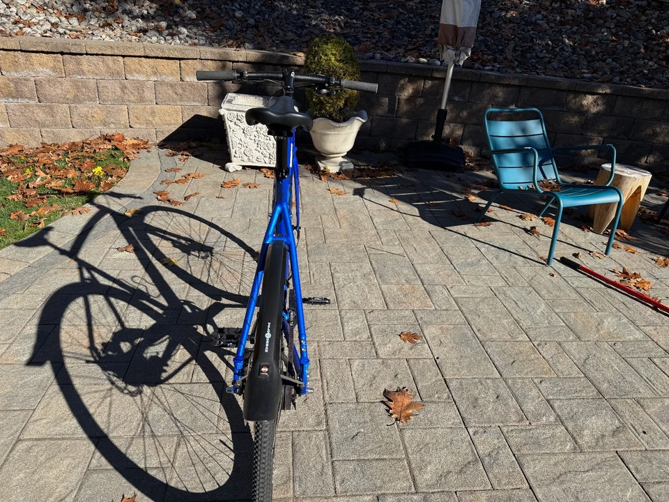 Spot Acme 57cm bicycle, Shimano Alfine 11, Gates CDX Belt, Dynamo Hub, 560 miles - Image 3 of 4