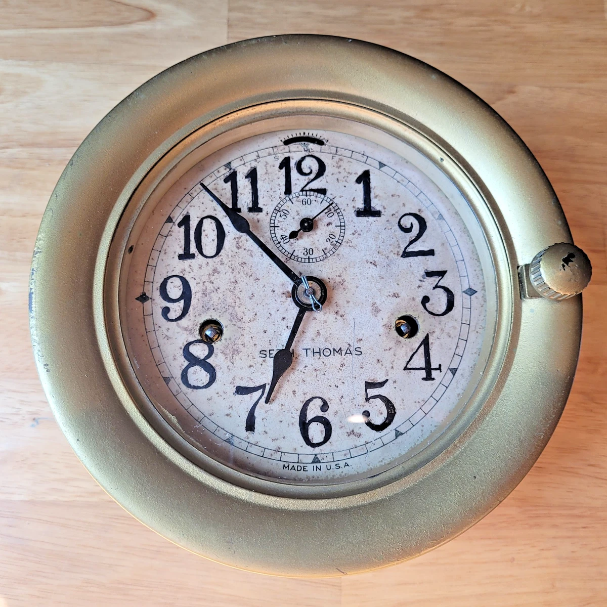 Seth Thomas US Navy Antique Maritime Clocks for sale | eBay